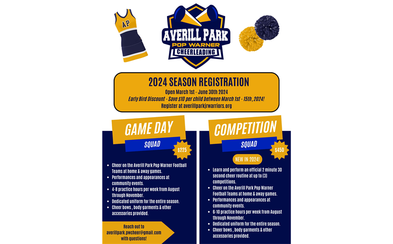 Averill Park Jr. Warriors > Home