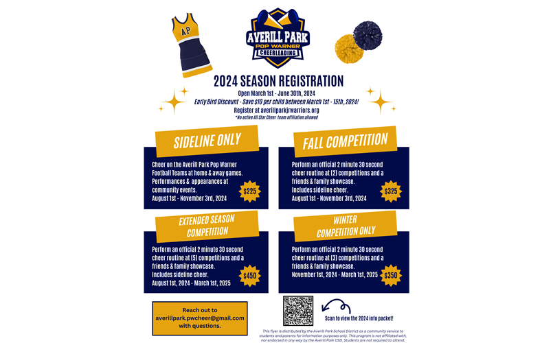 Averill Park Jr. Warriors > Home